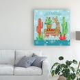 thumbnail image 3 of Trademark Fine Art 'Lovely Llamas Christmas III' Canvas Art by Mary Urban, 3 of 4