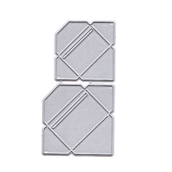 Envelope Metal Cutting Dies Handmade Crafts Projects Art Creation Supplies for Birthday Greeting Card Decor