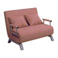 thumbnail image 1 of sofá cama plegable,Sofá cama plegable,silla,sofá,sala de estar para adultos,Sofá cama interior para el hogar,almohada,sofá Loveseat,Sofá cama para invitados Lazy Recliner con Café Lino, 1 of 8