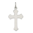 thumbnail image 4 of Auriga Fine Jewelry 925 Sterling Silver Antiqued Cross Pendant for Women Length - 30mm, W - 17mm, 4 of 6