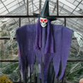 thumbnail image 4 of Decoración De Fantasmas De Halloween, Calavera Colgante De Terror Ligera Y Aterradora, Bruja Estrellada De Halloween Vívida Para Chico Y Niño matsuzay HA013467-00, 4 of 7
