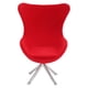 thumbnail image 4 of BR Silla En Miniatura Mini Sofá Flocado Muebles Modelo De Decoración Accesorio Para Casa De Muñecas 1:12 Color Rojo, 4 of 10
