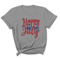 thumbnail image 2 of Busydd T Shirts for Man Round Neck Short Sleeve Independence Day Tops Casual Comfy Cotton Summer Tops 4th of July USA Patriotic Tee Shirts, 2 of 5