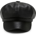 thumbnail image 6 of CoCopeaunts Newsboy Hats for Women Octagonal Cap Autumn Winter Leather Panama Stylish Artist Painter Newsboy Cap Womens Beret Hat, 6 of 7