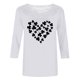 thumbnail image 4 of Camiseta de manga 3/4 con estampado de San Patricio para mujer - Top informal de cuello redondo, tejido de poliéster, tallas S-XXXL, para todas las estaciones, 4 of 4
