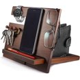 thumbnail image 1 of Regalo original para hombre, idea de regalo para el Día del Padre, organizador de escritorio multifuncional, ganchos para llaves, relojes, soporte para teléfono, regalo para papá y mamá, regalo para e, 1 of 4