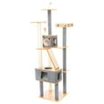 thumbnail image 6 of Ascentials by FurHaven Cat Royal Suite Tower (68”), Multi-Level Indoor Cat Tree, 6 of 10