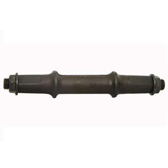 Cotterless B.B Axle Square Nut Style 110.5mm. for bicycle bottom bracket, bike bottom bracket, lowrider bikes, beach cruiser