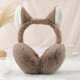 thumbnail image 1 of Orejeras plegables cálidas y frías de invierno para mujer, lindas orejeras de peluche de elfo, calentadores de orejas para estudiantes, 1 of 5