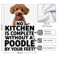 thumbnail image 3 of 2 Pcs Funny Kitchen Towels,Poodle Kitchen Complete Microfiber Dish Towels,Kitchen Tea Towels,Kitchen Towel Set (18" X 26"), 3 of 3