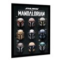 thumbnail image 2 of Star Wars The Mandalorian Helmet Framed Print, 2 of 2