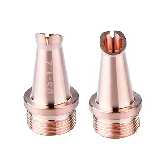 Handheld Welding Nozzle Kit, Copper Alloy Tips for Weiye Welding Machines, High-Speed Rust-Resistant Accessories, Includes 20 Nozzles & Guides