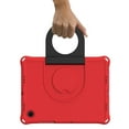 thumbnail image 4 of TECH CIRCLE Case for Samsung Galaxy Tab A8 (10.5") (SM-X200) Tablet - Lightweight Plastic Kickstand Case Portable Handle Protective Cover for Kids (Red), 4 of 6