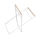 thumbnail image 1 of Rejilla De Basura Plegable Con Marco De Alambre De Hierro, Rejilla De Basura Plegable Que Ahorra Espacio, Conveniente Para Almacenar Y Transportar Soporte Para Bolsas De Basura, 1 of 7