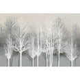 thumbnail image 3 of Bennett, Kate 14x11 Black Modern Framed Museum Art Print Titled - Trees on Gray, 3 of 5