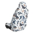 thumbnail image 4 of Lsque Underwater Animals 1 Pattern Car Seat Covers for Front Seats , Waterproof Seat Covers for Cars, Sporty Front Seat Covers,Car Seat Cover Protector Front Seats, 4 of 5