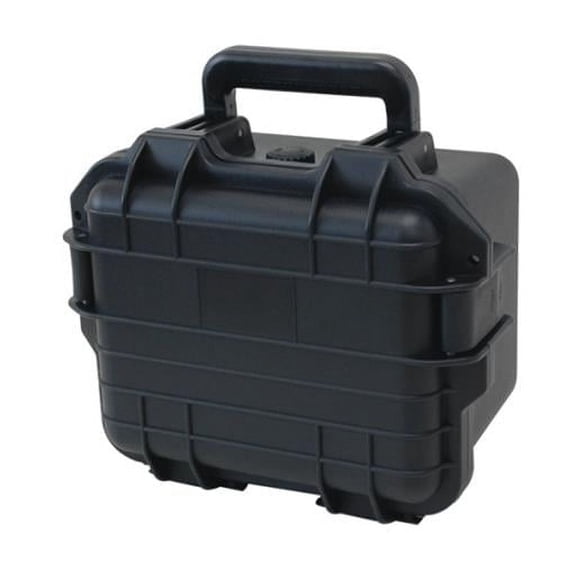 TZ Case Cape Buffalo Water Resistant Utility Case - Black - 7.75 x 9.75 x 11.75 in.