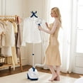 thumbnail image 2 of Standing Garment Steamer for Clothes,1500W Professional Wrinkle Remover Heats in 45 Seconds,Full-Size,1.7L Water Tank, 2 of 9