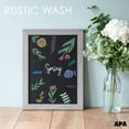 thumbnail image 5 of Rustic Wooden Magnetic Kitchen Chalkboard Sign - 12x16 Inch Graywash Framed Hanging Chalk Board for Farmhouse Decor, Wedding, Restaurant &amp; Home 12x16 Inches, 5 of 7