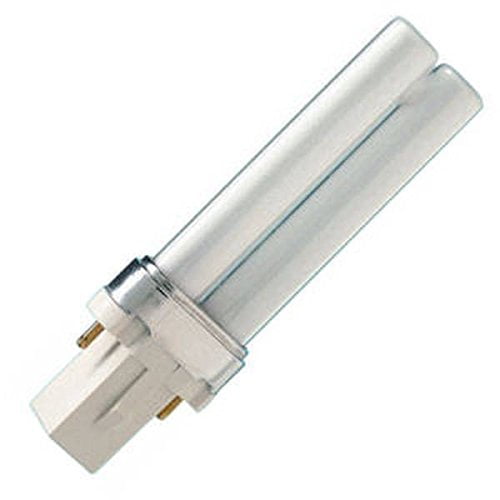 Philips 5w 2700K G23 Single Tube 2-pin White Fluorescent Light Bulb