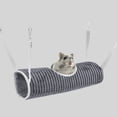 thumbnail image 3 of Visland Hanging Tunnel for Small Animals, Hanging Hamster Toys, Sugar Glider Hammock Cage Accessories Bedding for Chinchilla Ferret Squirrel Guinea Pig Rat Playing Sleeping, 3 of 8