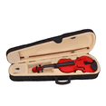 thumbnail image 2 of Tcbosik 4/4 Violin Set Full Size for Adults with Case, Fiddle Starter Kit with Rosin and Bow, Red, 2 of 11