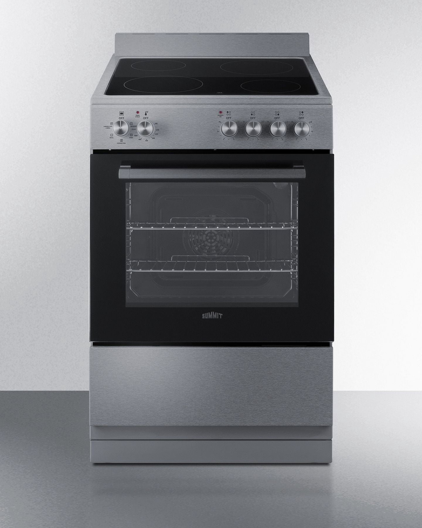 24" Wide Electric Smooth-Top Range