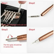 25 Multi Small Precision Hex Torx Star Mini Screwdriver Set Bits Repair Tool Kit