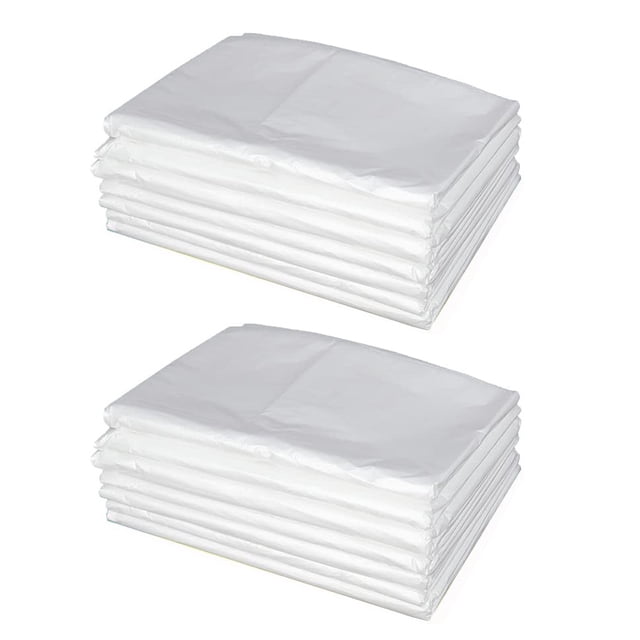 Miangastore 100Pcs Thin Cage Liner Small Pet Plastic Liner Disposable Rabbit Hutch Film Rabbit Hutch Liner