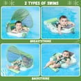 thumbnail image 4 of Baby Pool Float GENTEACO Mambobaby con toldo extraíble de 3 a 24 meses, 4 of 5