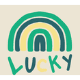 thumbnail image 2 of St. Patrick's Lucky Rainbow Natural Men's Crew Neck Short Sleeve Tee-3XL, 2 of 2