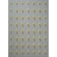 thumbnail image 1 of Ahgly Company Indoor Rectangle Patterned Pale Silver Gray Novelty Area Rugs, 2' x 3', 1 of 6