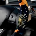 thumbnail image 5 of Starry Dinosaur 14.5 Inch Printing PVC Leather Car Steering Wheel Cover Auto Accessories, 5 of 6
