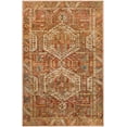 thumbnail image 3 of Mark&Day Washable Rugs, 5x7 St David Global Burnt Orange Area Rug, Orange Beige Carpet for Living Room, Bedroom or Kitchen (5' x 7'6", Machine Washable), 3 of 9