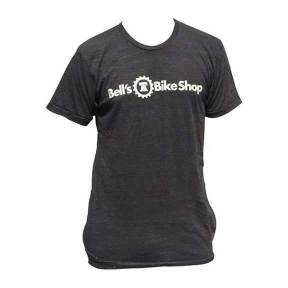 Bell's Bike Shop Tee Shirt 2016 Charcoal Light Gray Large American Apparel