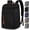 Black, variant on Cooler Backpack 30/45 Cans, Insulated Thermal Bag Beverage Soft Cooler Lunch Camping Travel Picnic Hiking for Men Women