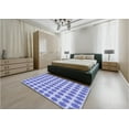 thumbnail image 4 of Ahgly Company Indoor Rectangle Patterned Blue Angel Blue Area Rugs, 8' x 12', 4 of 6
