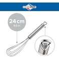 thumbnail image 2 of Küchenprofi Parma Stainless Steel Flat Whisk 9.5 Inch, 2 of 6
