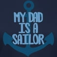 thumbnail image 3 of CafePress - US Navy My Dad Is A Sailor Women's Dark T Shirt - Women's Traditional Fit Dark T-Shirt, 3 of 4