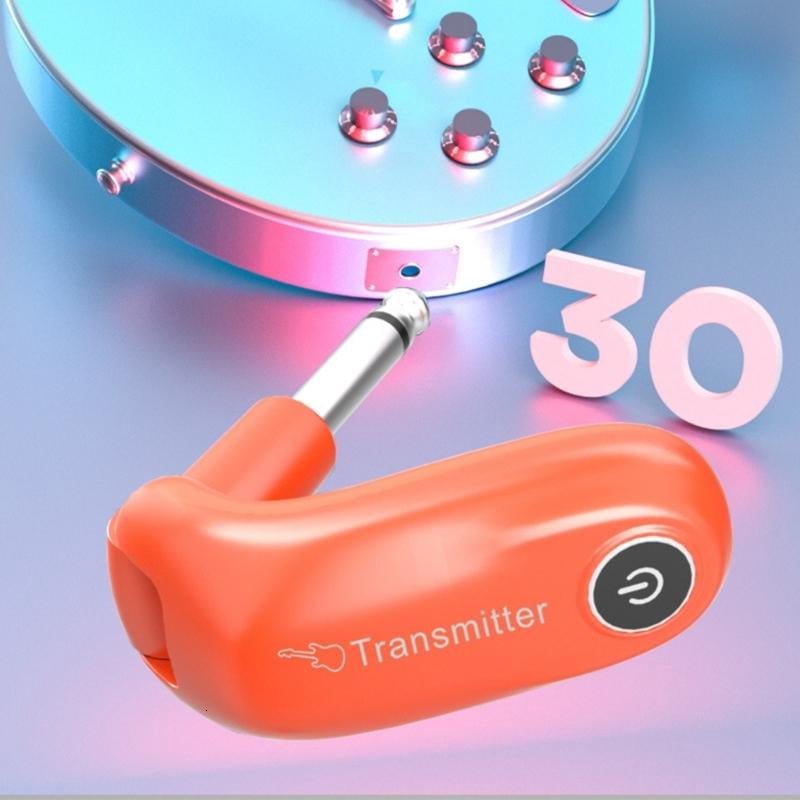 lanema Wireless Guitar System Transmitter and Receiver Suitable for Multiple Instrument
