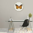 thumbnail image 4 of Fankiway Pattern Stone Wall Clock Acrylic Living Room Decoration, 4 of 5