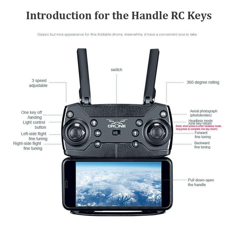 KY601S 20 Minutes Flight Time WIFI FPV RC Quadcopter Drone with