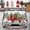 NO187, variant on Christmas Snowmen Glass Stove Top Cover 28" x 20", Winter Snowy Pine Forest Heat Resistant Electric Stove Cover Protector, Non-Slip Rubber Flat Cooktop Cover Mat, Winter Christmas Kitchen Decorations