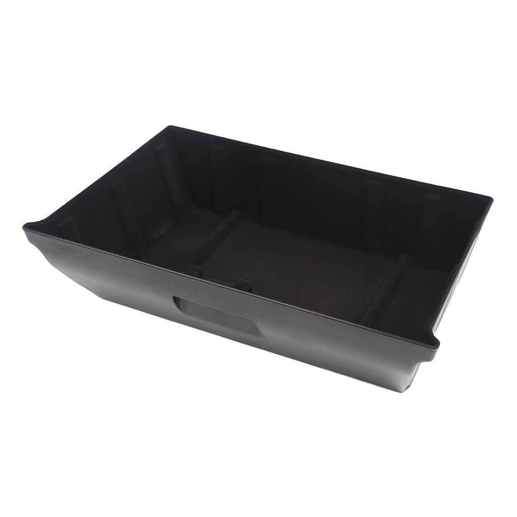For Under for Seat Storage Tray Car Interior Items Container-ABS/Flocking Lining/Double-faced Flocking
