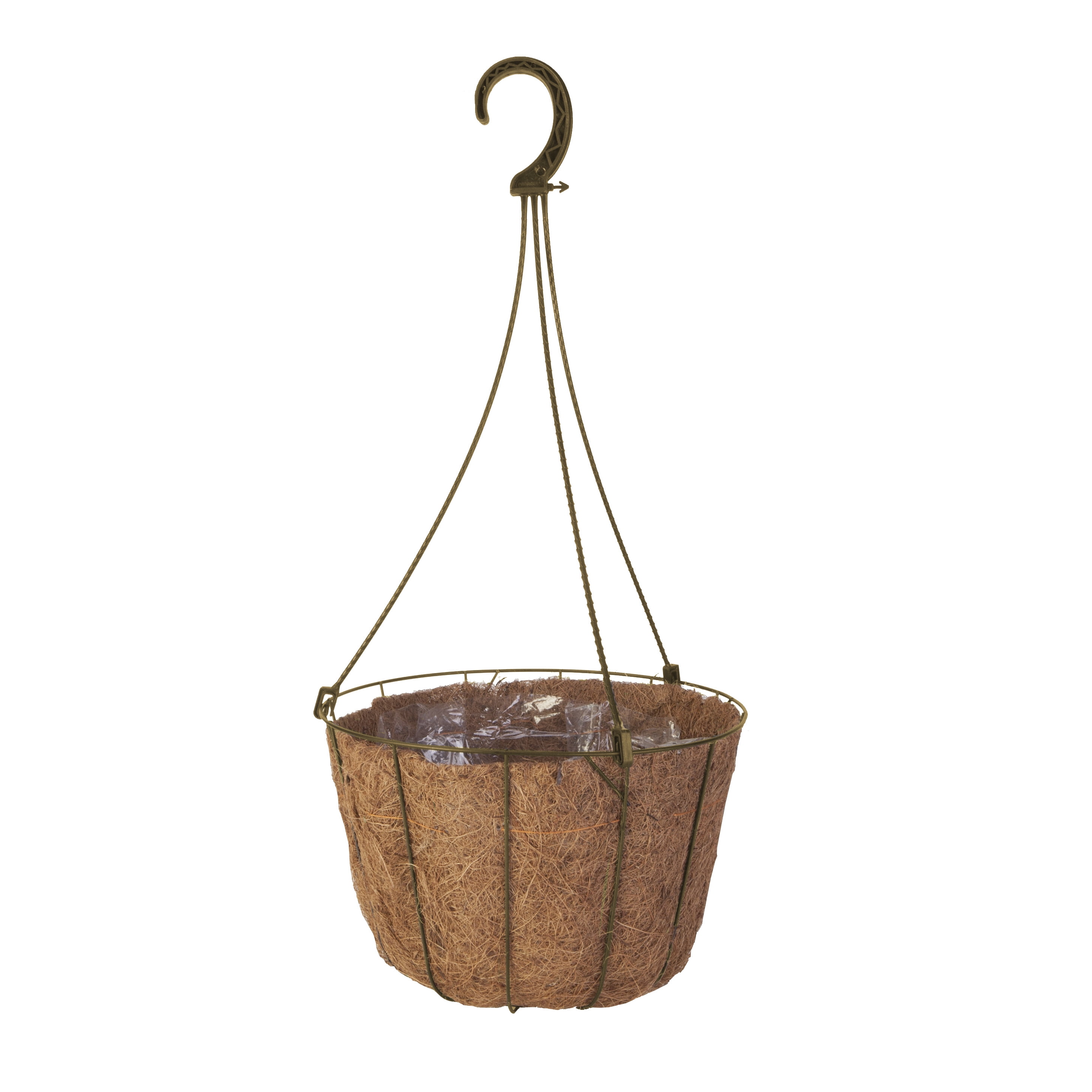 Better Homes & Gardens 2 Gallon Coco Hanging Basket Multicolor Multispecies Annuals Combo Outdoor Live Plants Full Sun
