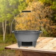thumbnail image 4 of IFANLANDOR Bouilloire-Gril en Fonte pour Cuisson Extérieure 1 Pcs, 4 of 7