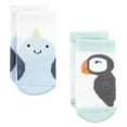 thumbnail image 4 of Hudson Baby Infant Boy Cotton Rich Newborn and Terry Socks, Arctic Animals, 6-12 Months, 4 of 6