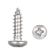 thumbnail image 1 of A2 DIN7981 # 8 4.2mm 304 Tornillo de acero inoxidable Avellanado tornillos de madera autorros Carevas Tornillo de rosca, 1 of 7