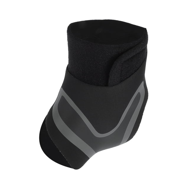 Ofertas Únicas 1pc Férula de Soporte para Tobillo Derecho Ajustable y Portátil para Mujeres para Deportes Grande Negro Gris Compuesto de Tela Neopreno