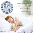 thumbnail image 6 of ZXCXRQFa Desk Clocks Birds Flowers Spring Floral Wooden Silent Non-Ticking 10 Inch Round Clocks Battery Operated Analog for Living Room Kitchen Bedroom Bathroom Office Home School Decor, 6 of 7